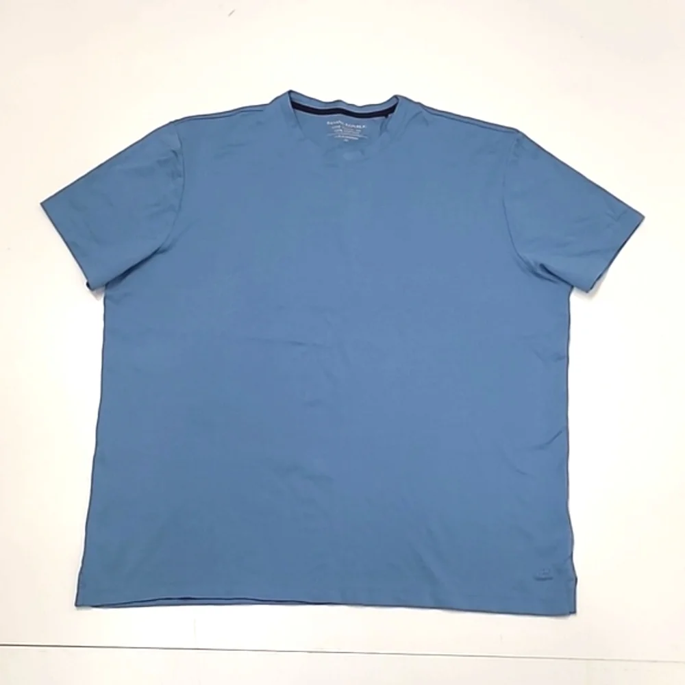 Banana Republic Luxe Touch Tee Blue Short Sleeved T-Shirt Crew Neck Relaxed Soft